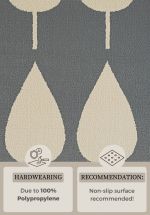 Dětský koberec Adventures 106216 Grey Cream - 120x170 cm