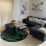 Kusový koberec Emerald 1022 green and gold kruh - 120x120 (průměr) kruh cm Kusový koberec Emerald 1022 green and gold kruh - 120x120 (průměr) kruh cm