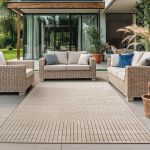 Kusový koberec Nova 1201 beige - na ven i na doma - 140x200 cm