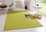 Světle zelený kusový koberec Fancy 103009 Grün - 80x200 cm