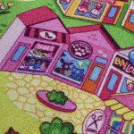 Dětský kusový koberec silnice Sweet Town - 95x133 cm