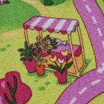 Dětský kusový koberec silnice Sweet Town - 95x133 cm