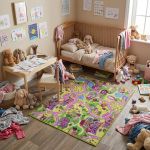 Dětský kusový koberec silnice Sweet Town - 95x133 cm