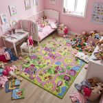 Dětský kusový koberec silnice Sweet Town - 95x133 cm