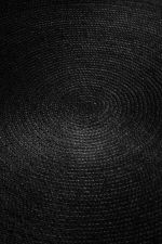 Kusový koberec Jute Braided 106322 Black kruh - 200x200 (průměr) kruh cm Kusový koberec Jute Braided 106322 Black kruh - 200x200 (průměr) kruh cm