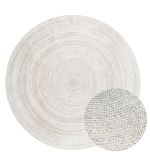 Kusový koberec Jute Braided 106321 White kruh - 140x140 (průměr) kruh cm Kusový koberec Jute Braided 106321 White kruh - 140x140 (průměr) kruh cm