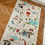 Dětský kusový koberec Bambino 1165 Zoo - 140x190 cm