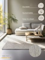 Kusový koberec Handloom 105960 Dhaka Ivory White - 60x90 cm