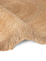 Kusový koberec Jute Braided 106332 Natural Gold kruh - 200x200 (průměr) kruh cm