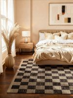 Kusový koberec Handloom 106333 Rex White Black - 160x230 cm