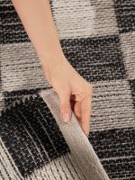 Kusový koberec Handloom 106333 Rex White Black - 160x230 cm