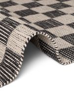 Běhoun Handloom 106333 Rex White Black - 80x300 cm Běhoun Handloom 106333 Rex White Black - 80x300 cm