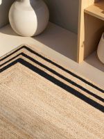 Kusový koberec Looma 106302 Natural Gold Black - 160x230 cm