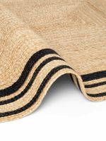 Běhoun Looma 106302 Natural Gold Black - 80x250 cm Běhoun Looma 106302 Natural Gold Black - 80x250 cm
