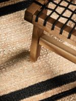 Běhoun Looma 106302 Natural Gold Black - 80x250 cm Běhoun Looma 106302 Natural Gold Black - 80x250 cm