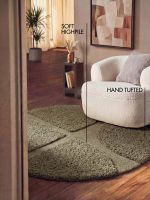 Kusový koberec Ted Baker Lambeth 106368 Zelená kruh - 150x150 cm