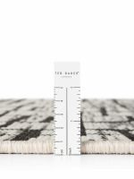 Kusový koberec Ted Baker Haringey 106387 Černá kruh - 200x200 cm