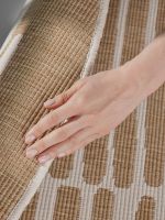 Kusový koberec Ted Baker Haringey 106391 Béžová kruh - 200x200 cm