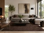 Kusový koberec Life Shaggy 1500 brown - 100x200 cm