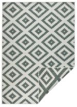 Kusový koberec Twin-Wendeteppiche 103131 grün creme – na ven i na doma - 240x340 cm