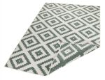 Kusový koberec Twin-Wendeteppiche 103131 grün creme – na ven i na doma - 80x250 cm