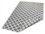 Kusový koberec Twin-Wendeteppiche 103126 grau creme – na ven i na doma - 80x150 cm