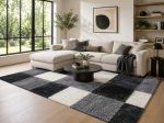 Kusový koberec Life Shaggy 1501 black - 160x230 cm Kusový koberec Life Shaggy 1501 black - 160x230 cm