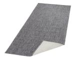 Kusový koberec Twin-Wendeteppiche 103097 grau creme – na ven i na doma - 120x170 cm