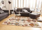 Kusový koberec Nomadic 102693 Geometric Creme - 120x170 cm