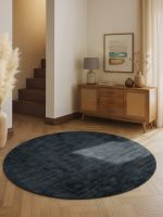Kusový koberec Vikosa Jane 106299 Black kruh - 120x120 (průměr) kruh cm
