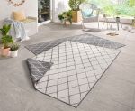 Kusový koberec Twin-Wendeteppiche 103118 grau creme - 200x290 cm