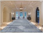 Ručně vázaný kusový koberec Diamond DC-HALI B Silver/blue - 365x457 cm
