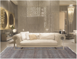Ručně vázaný kusový koberec Diamond DC-MCN Light grey/brown - 180x275 cm