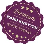 Ručně vázaný kusový koberec Diamond DC-JK 2 Purple/silver (overdye) - 140x200 cm