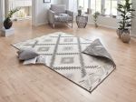 Kusový koberec Twin Supreme 103428 Malibu grey creme – na ven i na doma - 160x230 cm