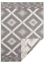 Kusový koberec Twin Supreme 103428 Malibu grey creme – na ven i na doma - 120x170 cm