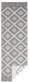 Kusový koberec Twin Supreme 103428 Malibu grey creme – na ven i na doma - 160x230 cm