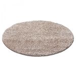 Kusový koberec Dream Shaggy 4000 beige kruh - 80x80 (průměr) kruh cm