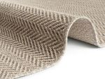 Kusový koberec Brave 103615 natural Brown z kolekce Elle – na ven i na doma - 160x230 cm