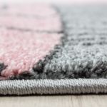 Dětský kusový koberec Kids 580 pink - 160x230 cm