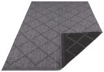Kusový koberec Twin Supreme 103757 Corsica Black/Anthracite - 120x170 cm
