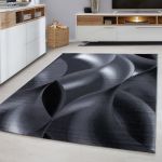 Kusový koberec Plus 8008 black - 80x300 cm