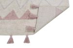 Bio koberec kusový, ručně tkaný Azteca Natural-Vintage Nude - 120x160 cm