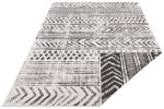 Kusový koberec Twin Supreme 103860 Biri Black/Cream – na ven i na doma - 80x350 cm