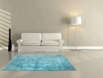 Ručně tkaný kusový koberec Maori 220 Turquoise - 200x290 cm