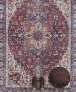 Kusový koberec Asmar 104000 Plum/Red - 80x150 cm