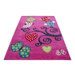 Dětský kusový koberec Kids 420 lila - 160x230 cm