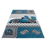 Dětský kusový koberec Kids 460 blue - 120x170 cm