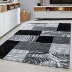 Kusový koberec Parma 9220 black - 80x300 cm
