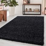 Kusový koberec Dream Shaggy 4000 antrazit - 65x130 cm